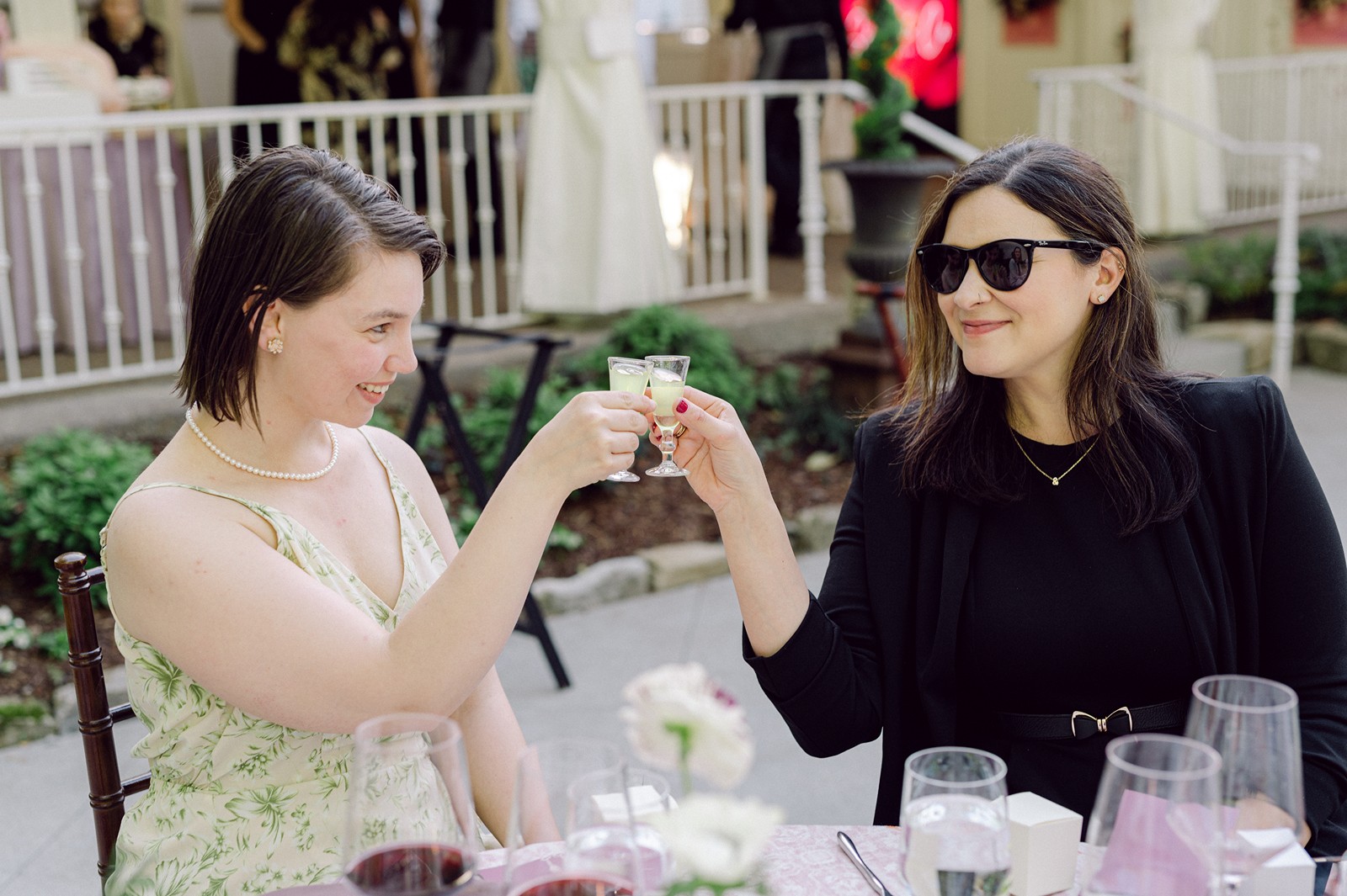 outdoor dinner party in Nashville